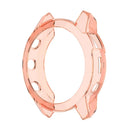 For Garmin Epix Gen2 Anti-fall Anti-scratch Transparent Watch Case Durable TPU Protective Cover - Transparent Pink - 3