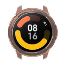 For Xiaomi Watch S1 Active/Watch Color 2 Anti-fall Transparent Watch Case TPU Cover Protector - Transparent Orange - 5