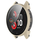 For Garmin Venu2 Plus Durable Hard PC Watch Cover Case with Built-in Tempered Glass Screen Protector - Ivory White - 2