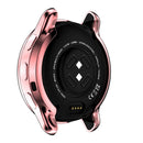For Garmin Venu 2 Plus Full Coverage 43mm TPU Smart Watch Protective Frame Case - Pink - 3