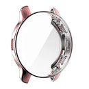 For Garmin Venu 2 Plus Full Coverage 43mm TPU Smart Watch Protective Frame Case - Pink - 4
