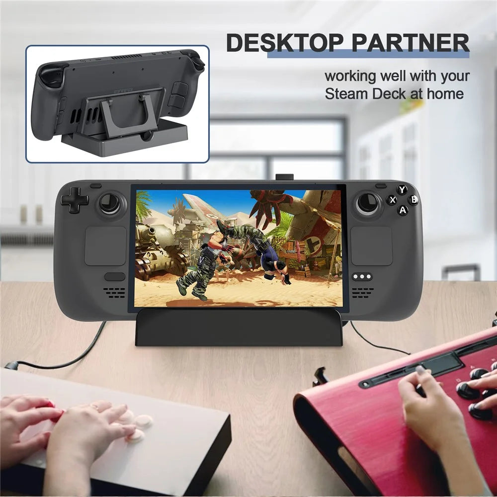 JYS SD-002 For Steam Deck/Nintendo Switch Adjustable Desktop Stand Heat Dissipation Base Bracket - 3