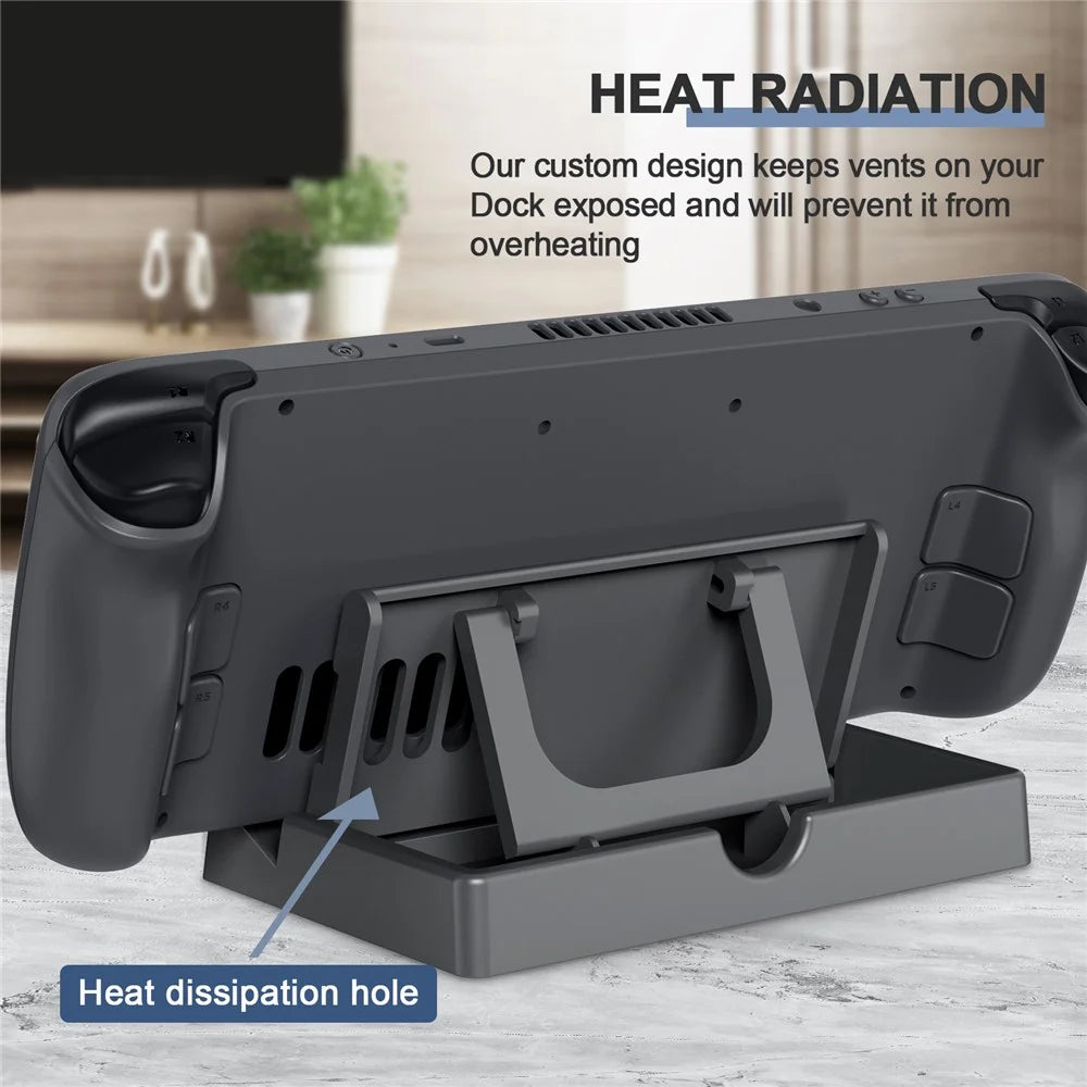 JYS SD-002 For Steam Deck/Nintendo Switch Adjustable Desktop Stand Heat Dissipation Base Bracket - 4