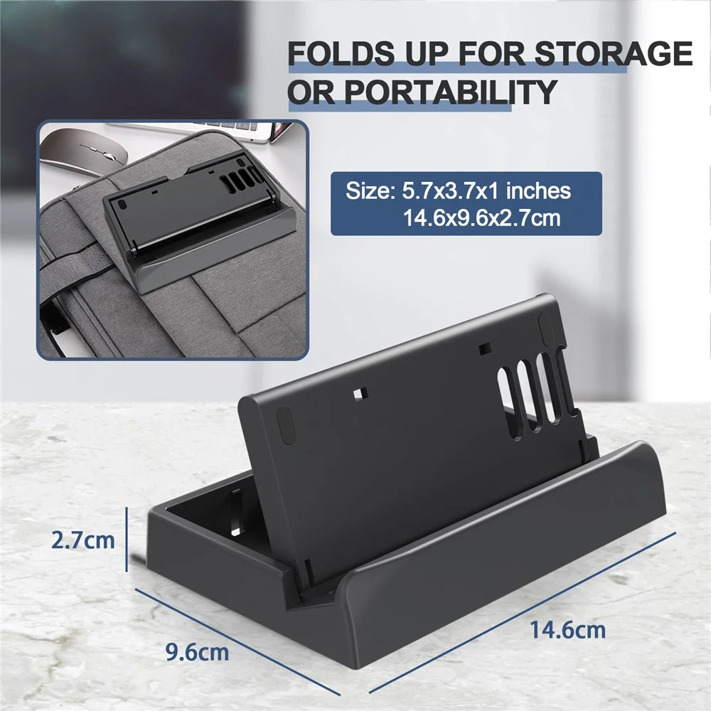 JYS SD-002 For Steam Deck/Nintendo Switch Adjustable Desktop Stand Heat Dissipation Base Bracket - 6