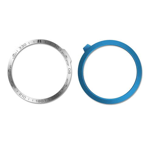 Stainless Steel Watch Bezel Replacement Part for Garmin Fenix 7X Ring Cover Protector Smart Watch Accessories - Silver/Grey - 1