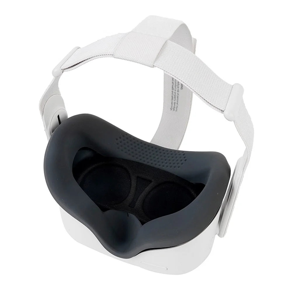 For Oculus Quest 2 VR Anti-scratch Dust-proof Protector Case Lens Cover Cap Sleeve - Grey - 2