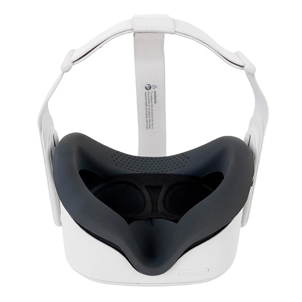 For Oculus Quest 2 VR Anti-scratch Dust-proof Protector Case Lens Cover Cap Sleeve - Grey - 3