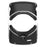 For Oculus Quest2 VR Glasses Silicone Protective Headset Cover Shock-Resistant VR Gaming Headset Case - Black - 2