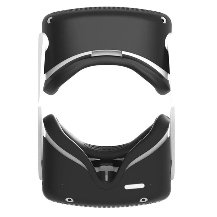 For Oculus Quest2 VR Glasses Silicone Protective Headset Cover Shock-Resistant VR Gaming Headset Case - Black - 2