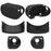 For Oculus Quest2 VR Glasses Silicone Protective Headset Cover Shock-Resistant VR Gaming Headset Case - Black - 5