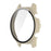 For Honor Watch GS3 46mm Hard PC Anti-drop Watch Case with Tempered Glass Screen Protector - Beige - 2