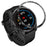 For Garmin Fenix 7S Anti-scratch Metal Watch Bezel Ring Protection Ring - Black - 1