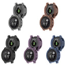 For Garmin Instinct 2 Transparent Soft TPU Protective Case Anti-drop Watch Cover - Transparent Orange - 5