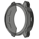 For Garmin Instinct 2S Anti-fall Watch Cover Transparent Soft TPU Protective Case - Transparent Black - 2
