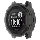 For Garmin Instinct 2S Anti-fall Watch Cover Transparent Soft TPU Protective Case - Transparent Black - 3