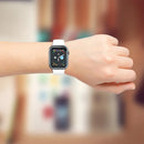 For Apple Watch Series 9 / 8 / 7 45mm Electroplating Hard PC Watch Case Anti-fall Protective Cover - Black - 6
