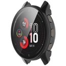 For Garmin Venu 2 Plus Watch Case with Tempered Glass Screen Protector Overall Protective Hard PC Case - Black - 2