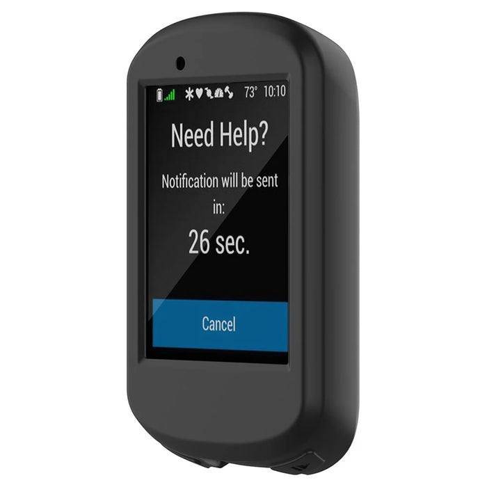 Soft Silicone Case for Garmin Edge 830 Bike GPS Computer Protective Cover - Black - 1