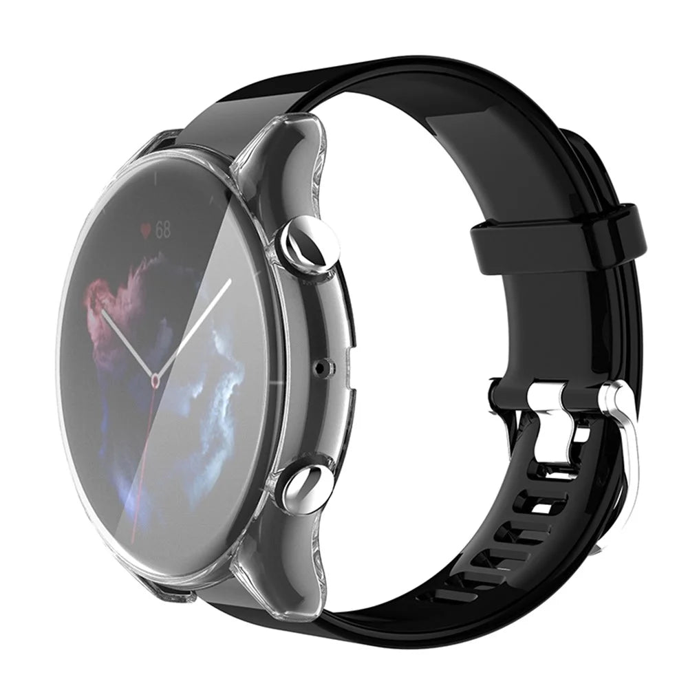 For Huami Amazfit GTR 3/GTR 3 Pro Soft TPU Protective Watch Case High Transparency All-Around Protective Cover - 5
