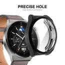 ENKAY HAT PRINCE For Huawei Watch GT 3 Pro 46mm Full Protection Electroplated TPU Smart Watch Case with Built-in Tempered Glass Screen Protector - Black - 6