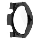 For Huawei Watch GT 3 Pro 46mm Anti-drop Hard PC Watch Case Cover with Tempered Glass Screen Protector - Black - 7