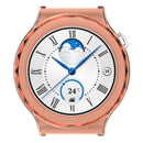 For Huawei Watch GT 3 Pro 43mm Hollow Out Soft TPU Case Smart Watch Protective Cover - Transparent Pink - 4