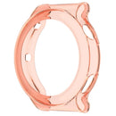 For Huawei Watch GT 3 Pro 43mm Hollow Out Soft TPU Case Smart Watch Protective Cover - Transparent Pink - 6