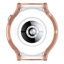 For Huawei Watch GT 3 Pro 46mm Hollow Out Smart Watch Case Half Coverage Watch Cover - Transparent Pink - 3