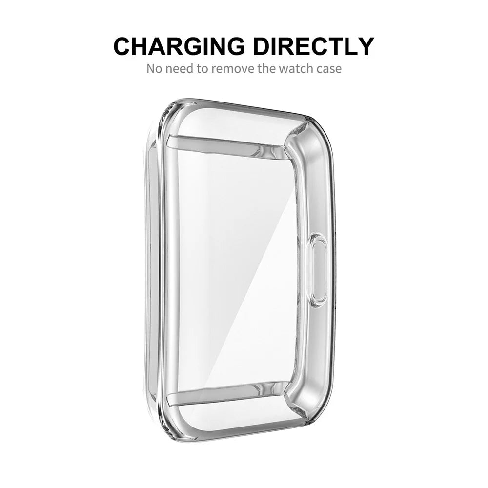 ENKAY For Huawei Band 7/6/Honor Band 6 Full Protection TPU Watch Case Anti-drop Cover - 4