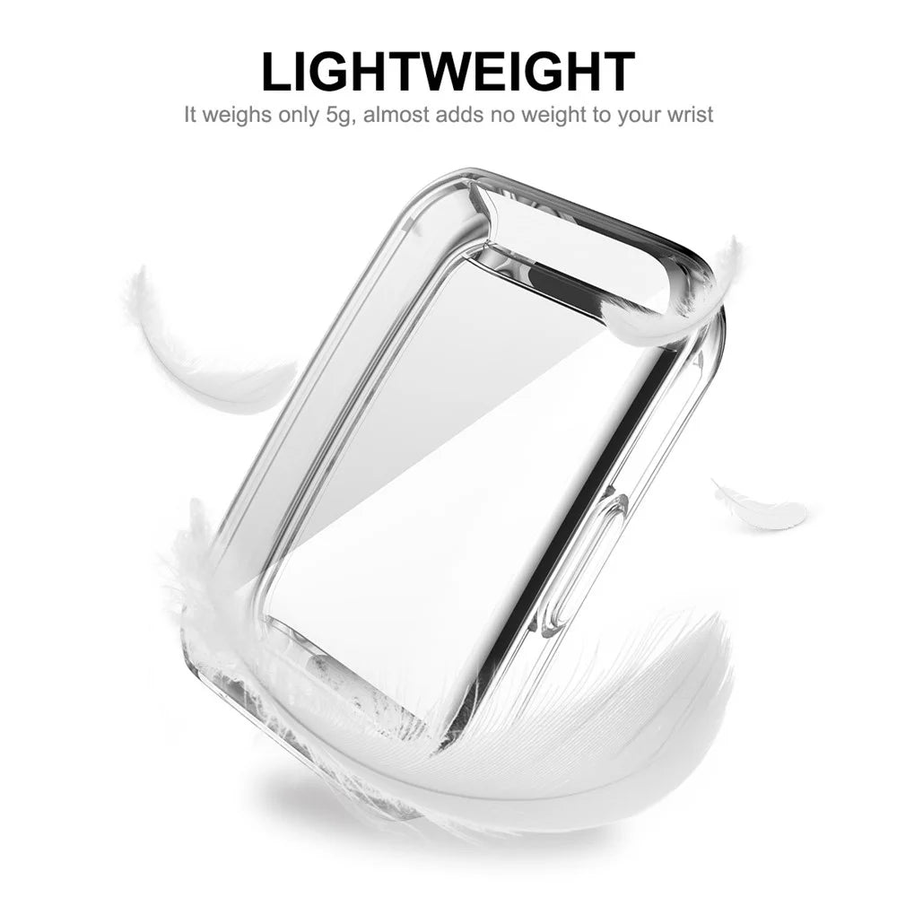 ENKAY For Huawei Band 7/6/Honor Band 6 Full Protection TPU Watch Case Anti-drop Cover - 5