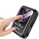 For Huawei Watch D Electroplate Design Bumper Frame Case Soft TPU All-Inclusive Cover - Black - 2
