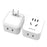 NORTHJO US/Japanese to US/Japanese/AU Plug Mini Adapter Travel Converter Socket - 1