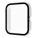 For Haylou GST LS09B Clear Case Full Coverage Hard PC Cover with Tempered Glass Screen Protector - Transparent - 1