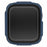 For Apple Watch 9 / 8 / 7 45mm Stylish Electroplated PC Smart Watch Case Protective Cover with Tempered Glass Screen Protector - Blue - 5
