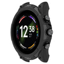 For Fossil Gen 6 Well-protected Flexible TPU Hollow-out Watch Case Protective Cover 44mm - Black - 2