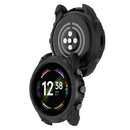 For Fossil Gen 6 Well-protected Flexible TPU Hollow-out Watch Case Protective Cover 44mm - Black - 5