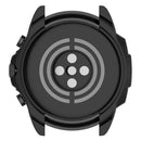 For Fossil Gen 6 Well-protected Flexible TPU Hollow-out Watch Case Protective Cover 44mm - Black - 7