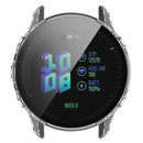 For Garmin Forerunner 955 Full Protection Hard PC Watch Case Cover with Tempered Glass Screen Protector - Transparent - 5