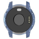For Garmin Descent G1 Transparent TPU Hollow Cover Anti-scratch Smart Watch Protective Case - Blue - 5