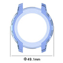For Garmin Descent G1 Transparent TPU Hollow Cover Anti-scratch Smart Watch Protective Case - Blue - 6