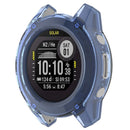 For Garmin Descent G1 Transparent TPU Hollow Cover Anti-scratch Smart Watch Protective Case - Blue - 7