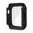 For Apple Watch Series 3 / 2 / 1 42mm PC + TPU Shockproof Watch Case Shell with Tempered Glass Screen Protector - Black - 3