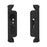 For Apple Watch Series 3 / 2 / 1 42mm PC + TPU Shockproof Watch Case Shell with Tempered Glass Screen Protector - Black - 6