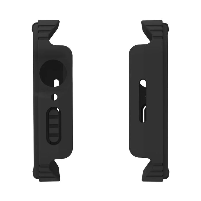 For Apple Watch Series 3 / 2 / 1 42mm PC + TPU Shockproof Watch Case Shell with Tempered Glass Screen Protector - Black - 6