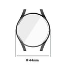 For Samsung Galaxy Watch5 44mm Soft TPU Protective Case All-Around TPU Anti-Scratch Electroplating Cover - Black - 4