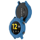 For Realme Watch S Hollow-out Anti-dust Anti-fall Soft TPU Watch Case Shockproof Protective Cover - Dark Blue - 7