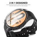 ENKAY HAT PRINCE For Samsung Galaxy Watch5 40mm Soft TPU Scratch Resistant All Around Clear Case with Built-in Screen Protector - 2