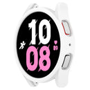 For Samsung Watch FE / Watch6 / Watch5 / Watch4 40mm Cover Hard PC Hollow Protective Watch Case - White - 1