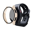 For Samsung Galaxy Watch FE / Watch6 / Watch5 / Watch4 40mm Hard PC Watch Cover with Tempered Glass Screen Protector - Pink - 4