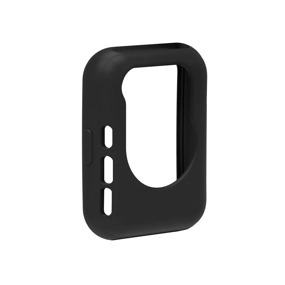 For Huawei Watch Fit 2 Smart Watch Silicone Case Anti-scratch Protective Frame - Black - 3